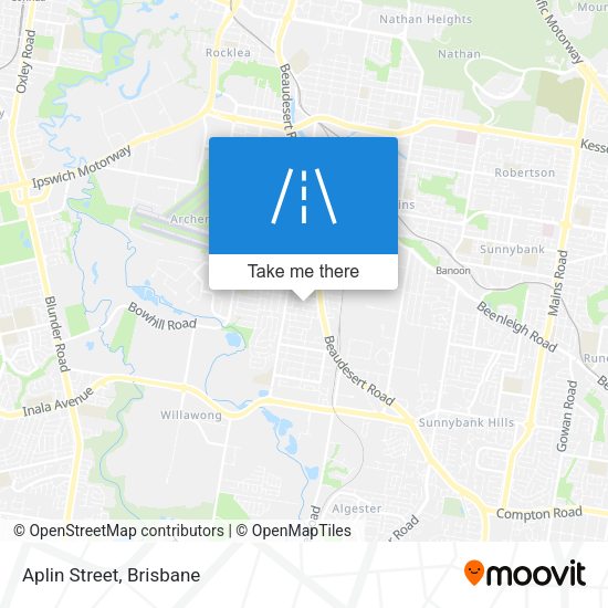 Aplin Street map