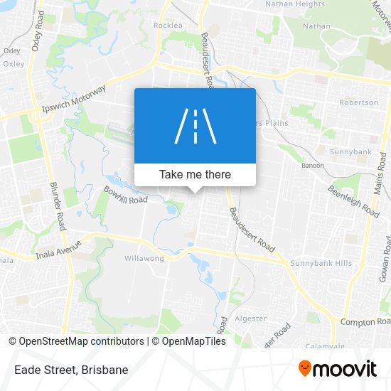 Eade Street map