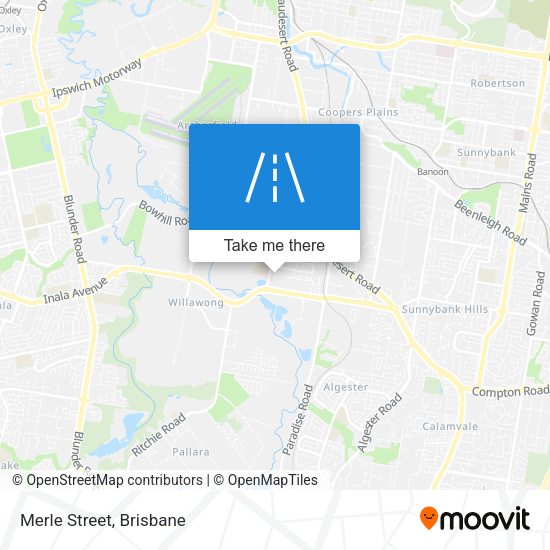 Merle Street map