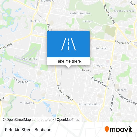 Peterkin Street map