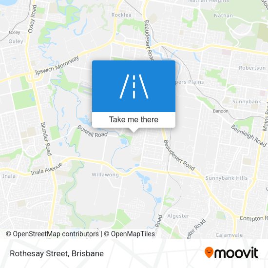 Rothesay Street map