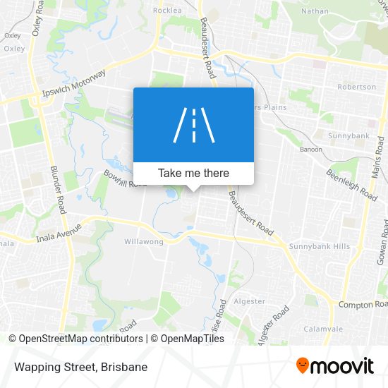 Wapping Street map