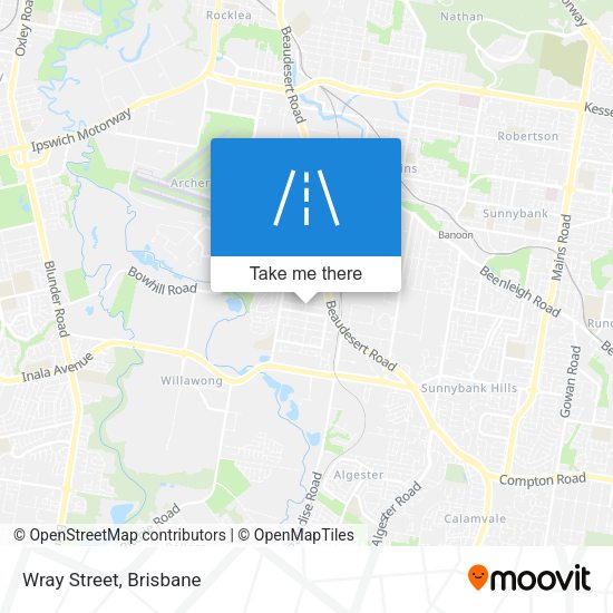 Wray Street map