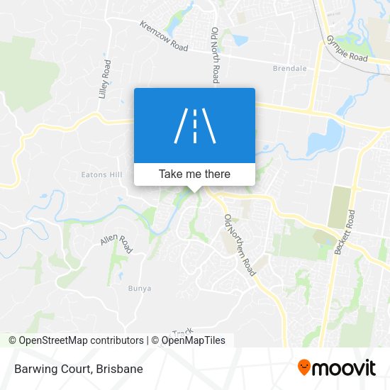 Barwing Court map