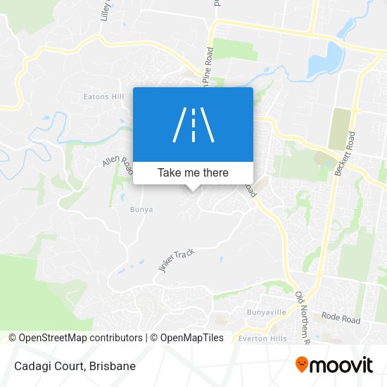 Cadagi Court map