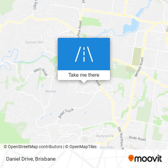 Daniel Drive map