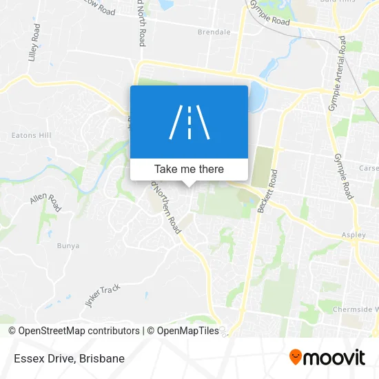 Essex Drive map