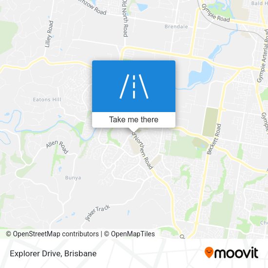 Explorer Drive map