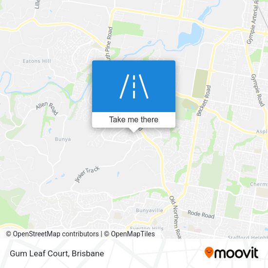 Gum Leaf Court map