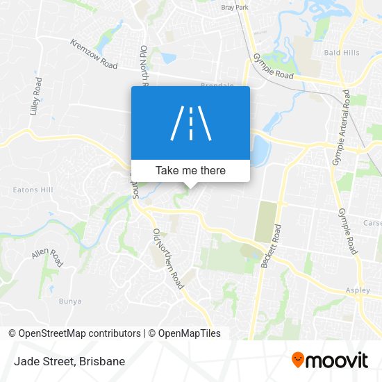 Jade Street map