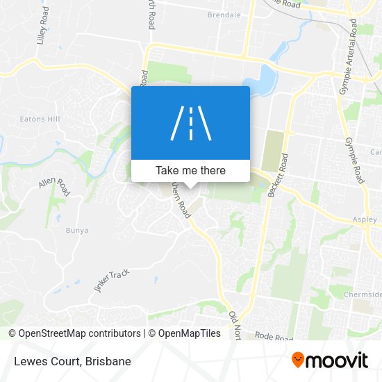 Lewes Court map