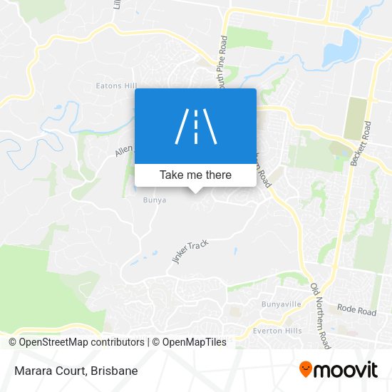 Marara Court map