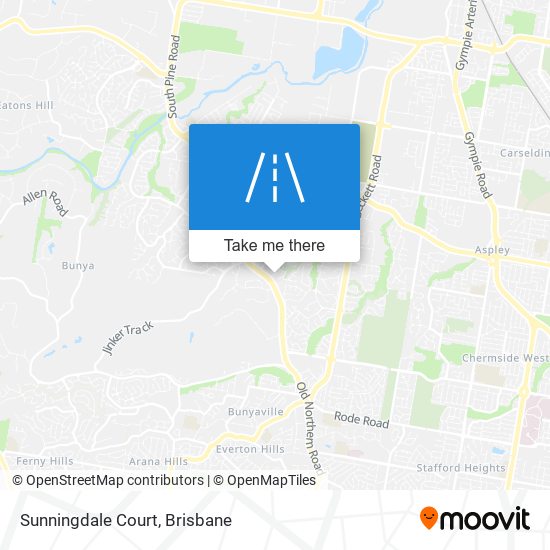 Sunningdale Court map