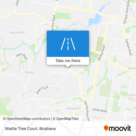 Wattle Tree Court map