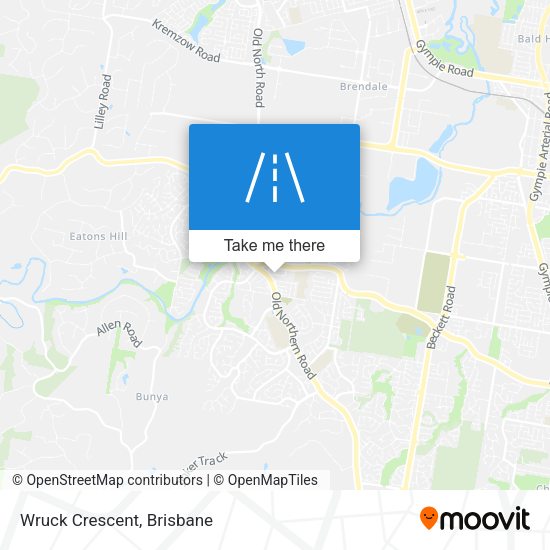 Wruck Crescent map