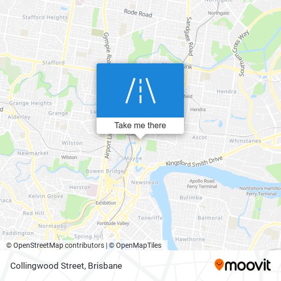 Collingwood Street map