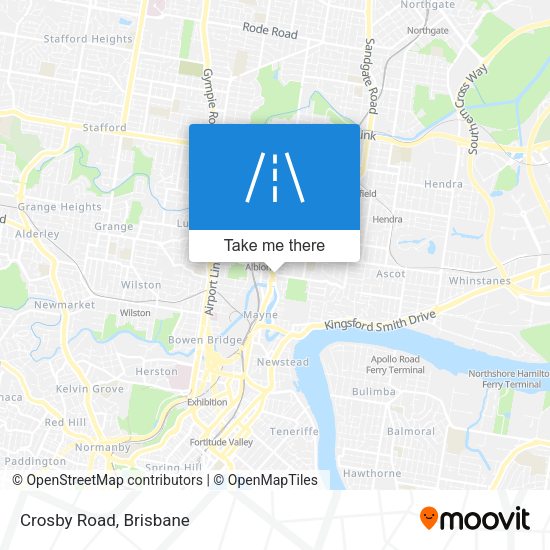 Crosby Road map