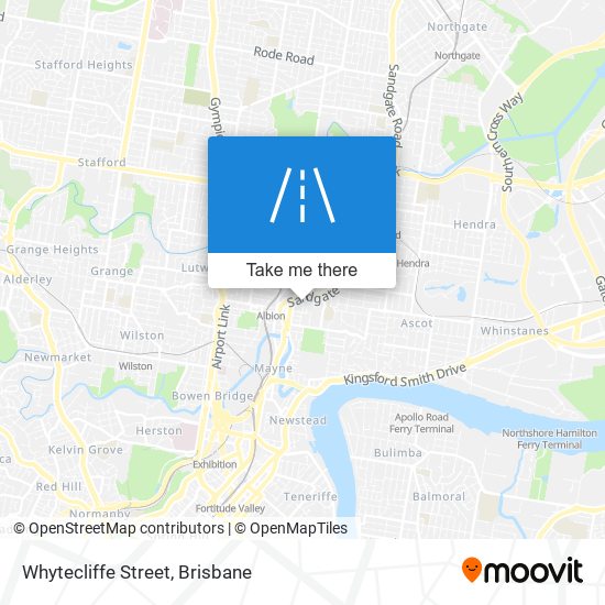 Whytecliffe Street map