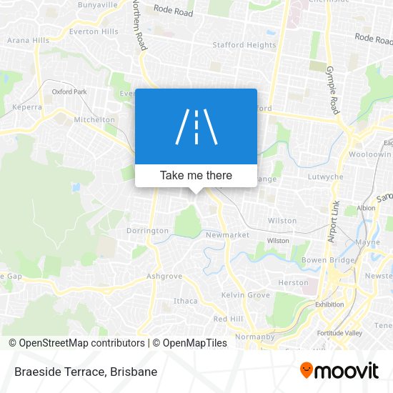 Braeside Terrace map