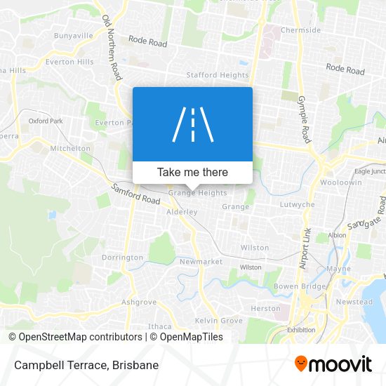 Campbell Terrace map