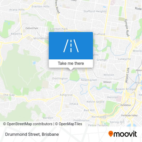 Drummond Street map