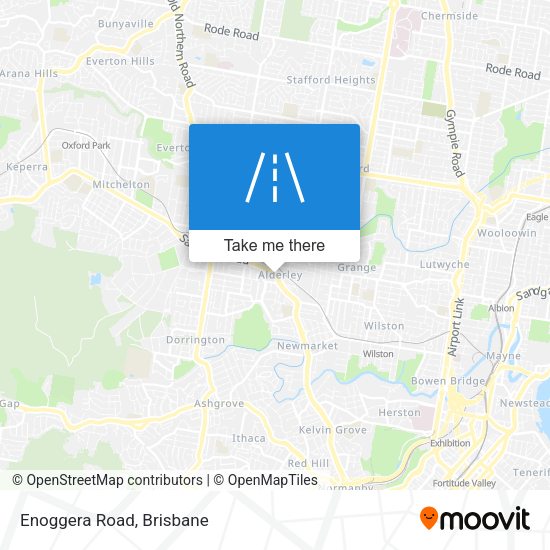 Enoggera Road map
