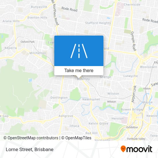 Lorne Street map