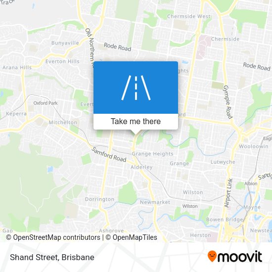 Shand Street map