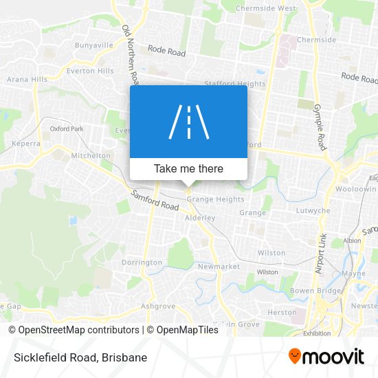 Sicklefield Road map