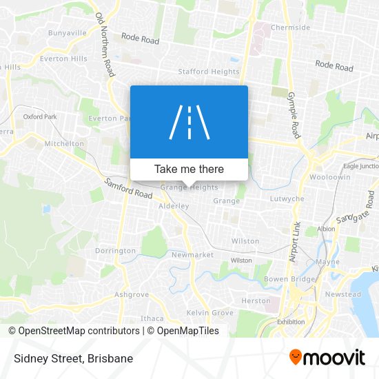 Sidney Street map