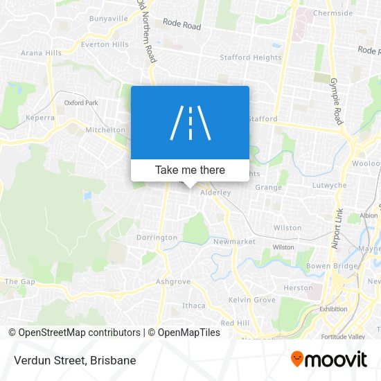 Verdun Street map