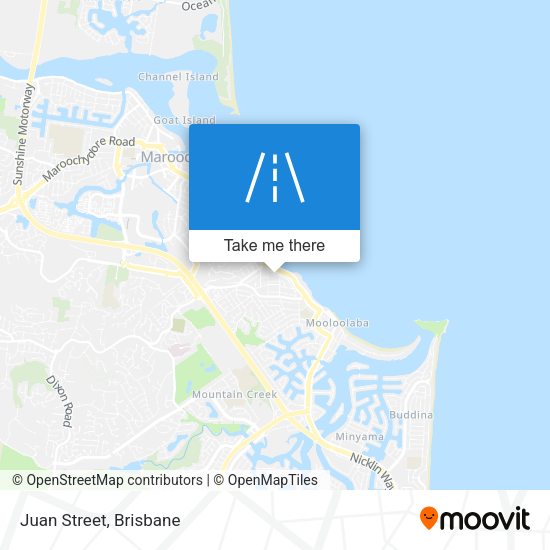 Juan Street map