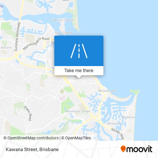 How to get to Kawana Street in Alexandra Headland by Bus or Train?