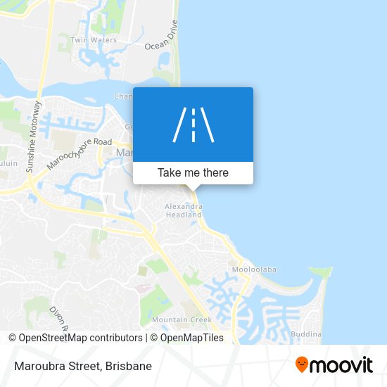 Maroubra Street map