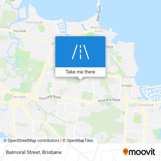 Balmoral Street map