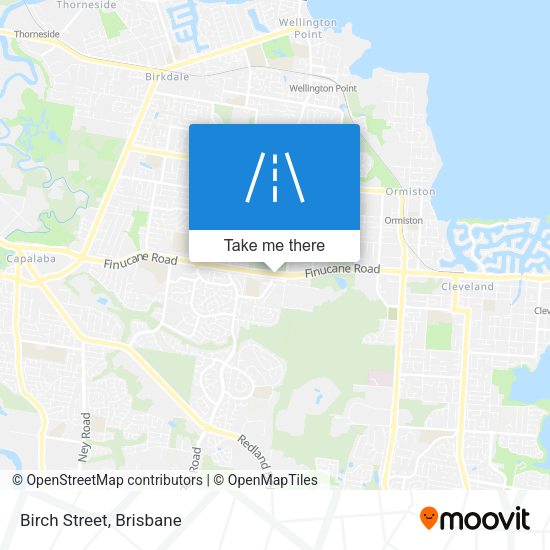 Birch Street map
