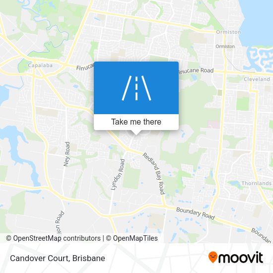 Candover Court map