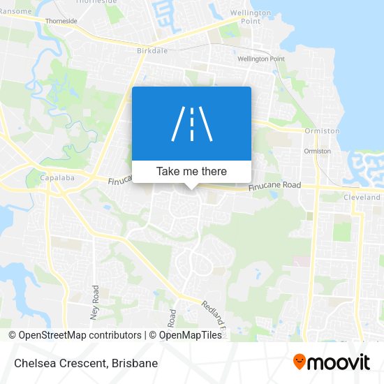 Chelsea Crescent map