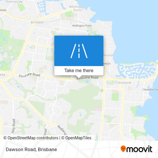 Dawson Road map