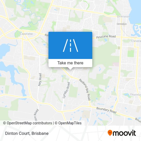 Dinton Court map