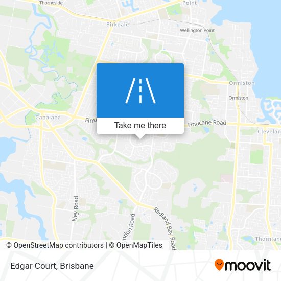 Edgar Court map