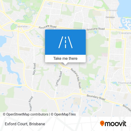 Exford Court map