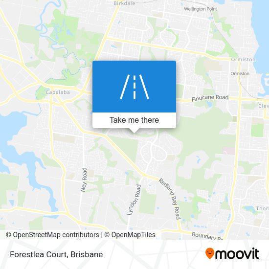 Forestlea Court map