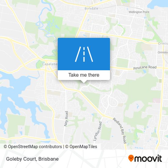 Goleby Court map