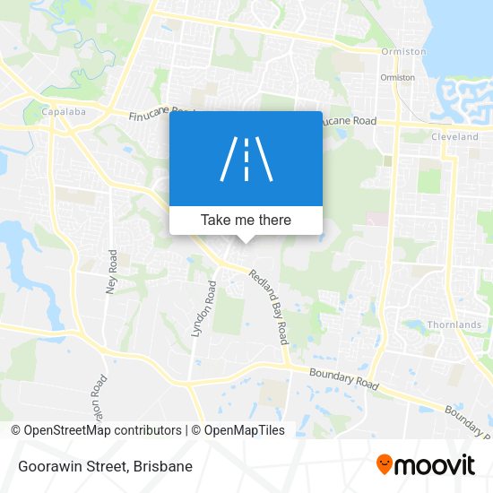 Goorawin Street map