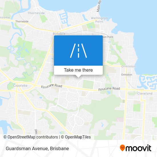 Guardsman Avenue map