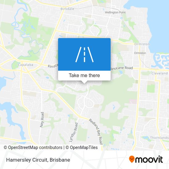 Hamersley Circuit map