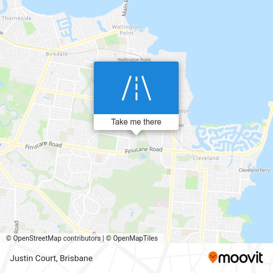 Justin Court map
