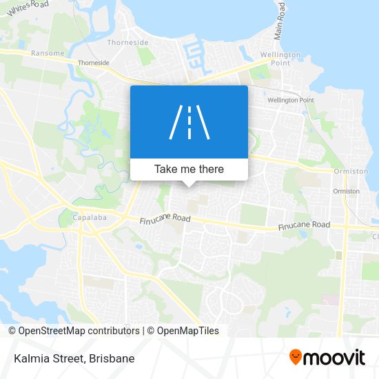 Kalmia Street map