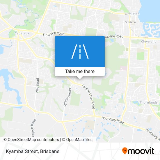 Kyamba Street map